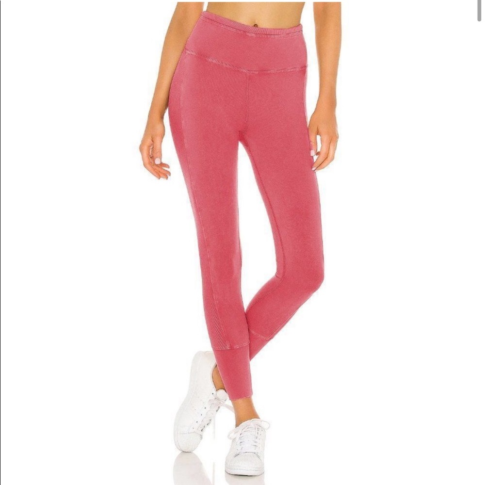 Free People Hot Shot Leggings Snapdragon Pink